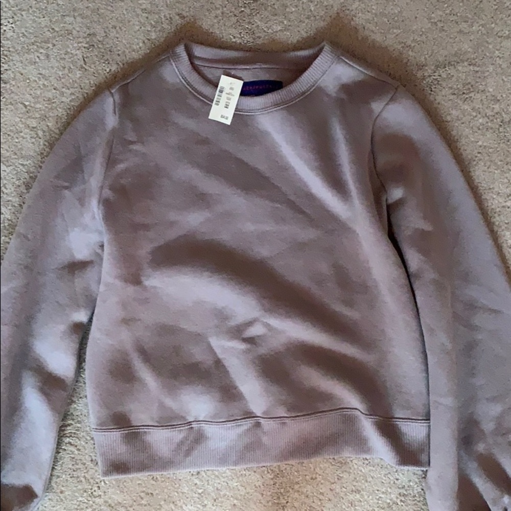 Purple sweatshirt